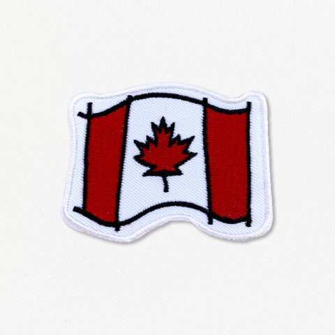 Canada Flag Iron On Patch