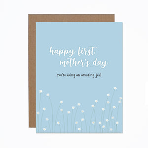 WS First Mother's Day card (bundle of 6)