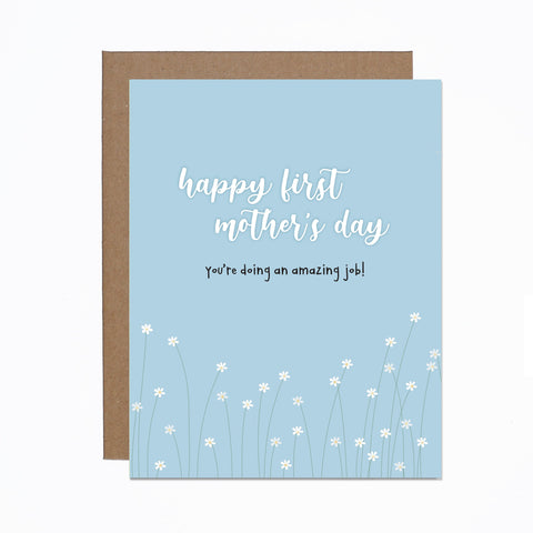 WS First Mother's Day card (bundle of 6)